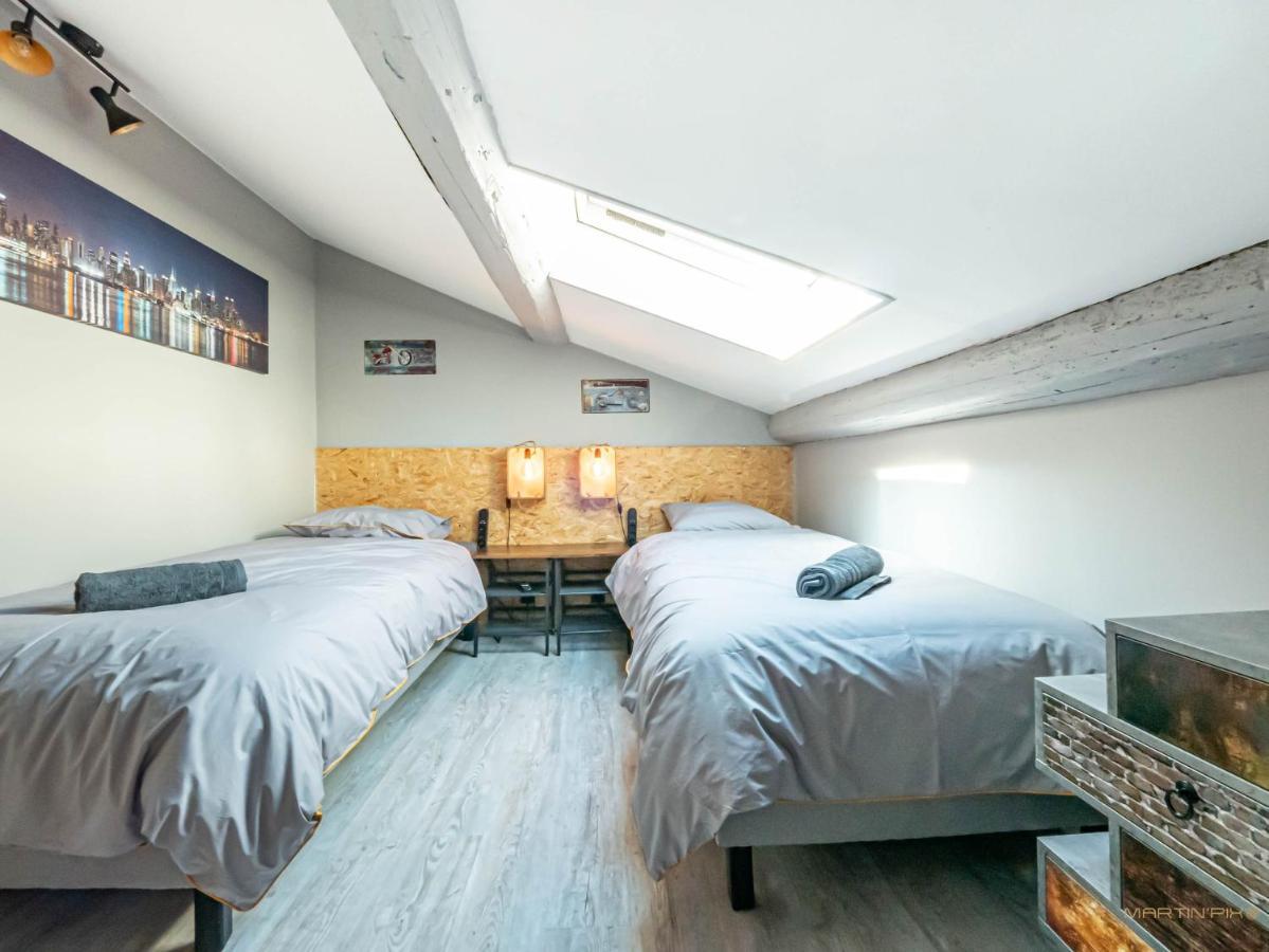 Centre Historique - Free Parking - Self Checkin - Wifi - Industriel - Sleepntripbeziers Apartment Exterior photo
