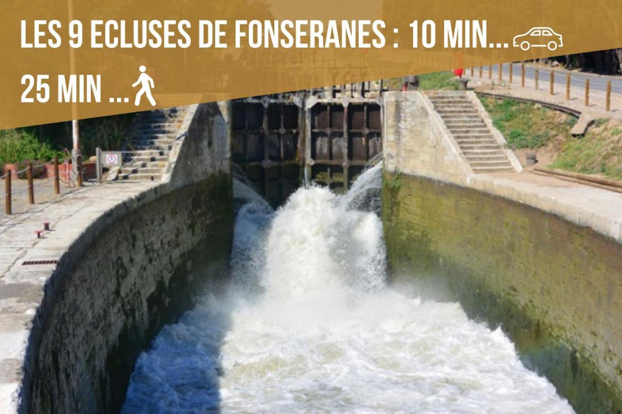 Centre Historique - Free Parking - Self Checkin - Wifi - Industriel - Sleepntripbeziers Apartment Exterior photo